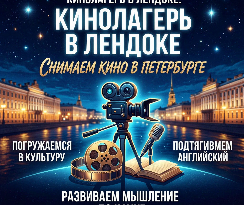 Кинолагерь в Лендок 29.03.-02.04.2027
